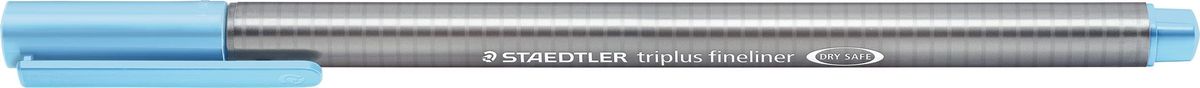Staedtler Ручка капиллярная Triplus 334 0,3 мм цвет чернил морской волны334-34 Staedtler Ручка капиллярная Triplus 334 0,3 мм цвет чернил морской волны334-34Капиллярная ручка triplus 334 серии. Цвет морской волны. Эргономичная трехранная форма для удобного и легкого письма. Пишущий узел завальцован в металл. Защита от высыхания - может быть оставлен без колпачка на несколько дней (тест ISO). Чернила на водной основе. Остирывается с большинства тканей. Корпус из полипропилена гарантирует долгий срок службы. Толщина линиии примерно 0,3 мм.