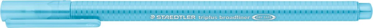 Staedtler Ручка капиллярная Triplus 338 0,8 мм цвет чернил голубой338-34 Staedtler Ручка капиллярная Triplus 338 0,8 мм цвет чернил голубой338-34Капиллярная ручка серии triplus broadliner 338, цвет - голубой. Толщина линии - 0,8 мм. Эргономичная трехгранная форма для удобного и легкого письма. Пишущий узел завальцован в металл. Защита от высыхания - может быть оставлен без колпачка на несколько дней (тест ISO). Чернила на водной основе. Отстирывается с большинства тканей. Корпус из полипропилена гарантирует долгий срок службы. Идеальна как для письма, так и для раскрашивания, рисования.