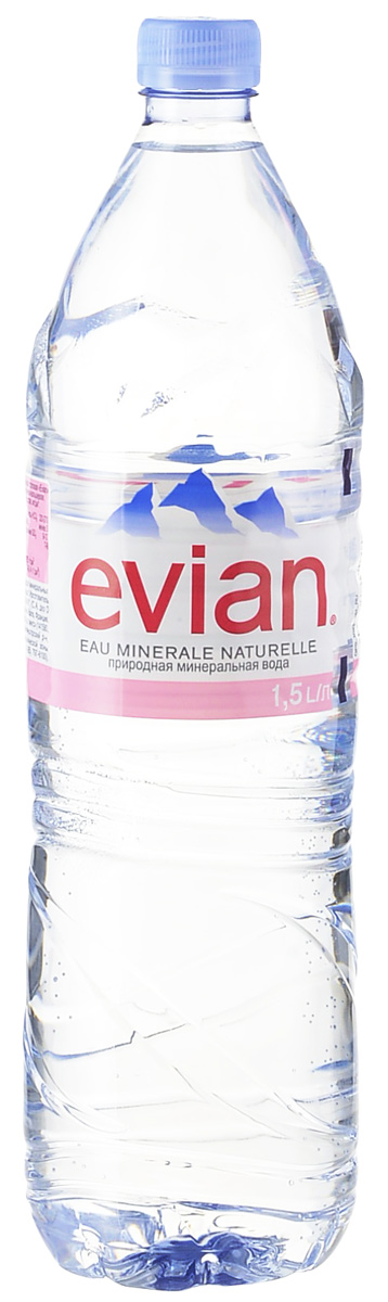 Evian вода минеральная природная столовая негазированная, 1,5 л340006983 Evian вода минеральная природная столовая негазированная, 1,5 л340006983Evian - природная минеральная вода. Уникальный минеральный состав природной воды Evian способствует поддержанию водного баланса в организме. Формат 1,5л прекрасно подойдет для потребления дома.О бренде:Источник Evian находится на бережно охраняемой территории, в самом сердце французских Альп. В процессе естественной фильтрации горными породами в течение 15 лет природная минеральная вода Evian приобретает уникальный сбалансированный минеральный состав и, непосредственно у источника, разливается в бутылки.