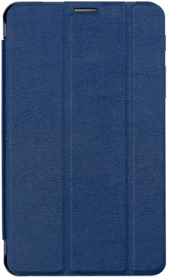 Cross Case EL чехол для Samsung Galaxy Tab A 7.0, BlueEL-4004 blue Cross Case EL чехол для Samsung Galaxy Tab A 7.0, BlueEL-4004 blueЧехол для планшета Samsung GALAXY Tab A 7.0 предназначен для защиты устройства от механических повреждений в процессе переноски и эксплуатации. Чехол идеально повторяет контуры планшета и имеет все необходимые вырезы под разъемы, камеры и динамики. Толщина пластика чехла подобрана так, чтобы чехол был максимально легким и в то же время прочным. Конструкция чехла допускает два вида настольной установки.