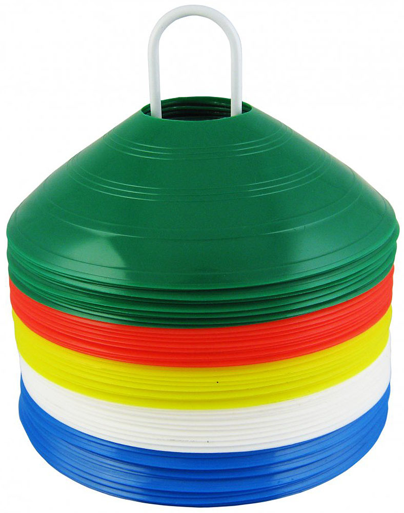 Фишки для разметки поля Mitre, 50 штА3007AAA Фишки для разметки поля Mitre, 50 штА3007AAAФишки для разметки поля Mitre изготовлены из качественного пластика. Выполнены в форме усеченных конусов на подставке без стопора.В комплекте: 50 фишек. Сумочка для переноски.Высота: 10 см.