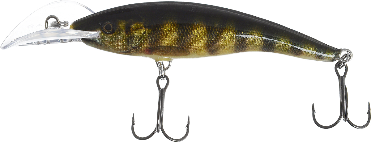Воблер Rapala. SCRTD09-PELSCRTD09-PEL Воблер Rapala. SCRTD09-PELSCRTD09-PELКомбинация широких резких колебаний хвостовой частью, характерных для легендарного Tail Dancer и движений мечущегося в панике малька, которые обеспечивает лопасть Scatter Lip, придает воблеру невероятный соблазн, перед которым хищник не может устоять. Прекрасно подходит для поиска рыбы на глубине, как троллингом, так и взаброс.