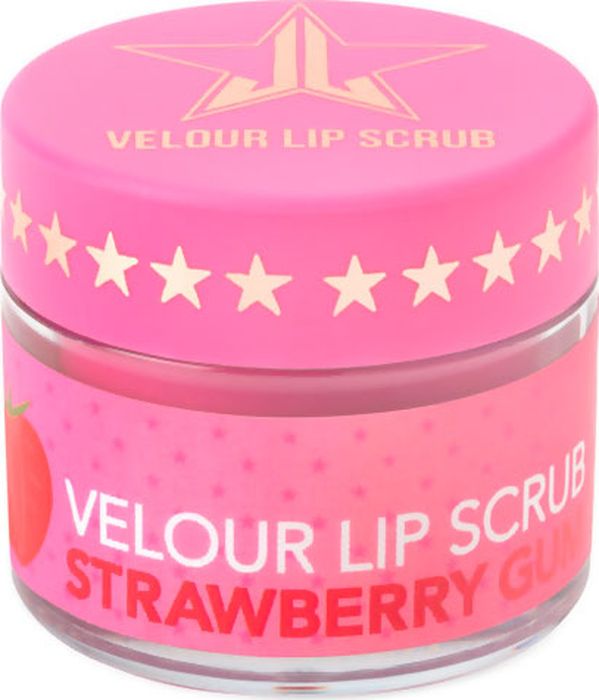 Скраб для губ Jeffree Star Velour Lip Scrub Strawberry Gum, 30 гJFS-815446020624 Скраб для губ Jeffree Star Velour Lip Scrub Strawberry Gum, 30 гJFS-815446020624Аппетитный скраб для губ Velour Lip Scrub на основе сахара нежно отшелушивает и идеально подготавливает губы к нанесению помады.