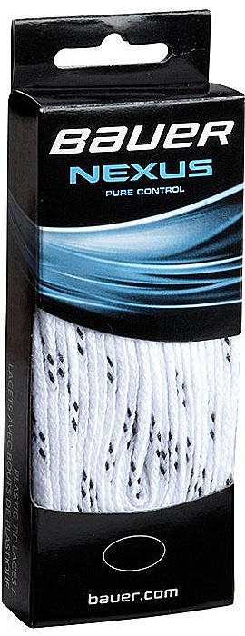 Шнурки BAUER Nexus, цвет: белый, 244 см. 10471991047199 Шнурки BAUER Nexus, цвет: белый, 244 см. 10471991047199Шнурки с пропиткой Bauer