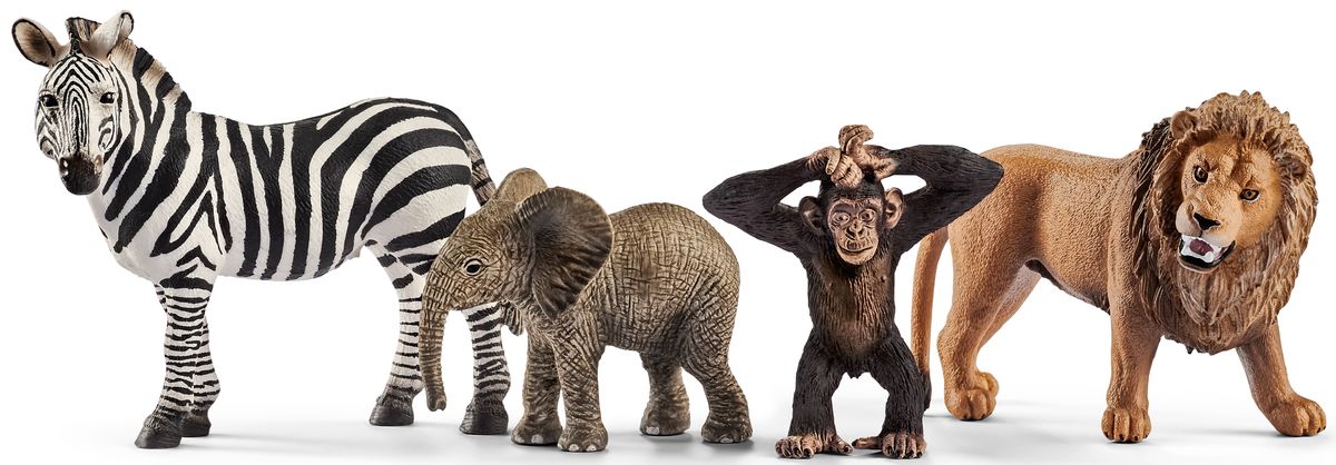 Schleich Набор фигурок Дикие животные