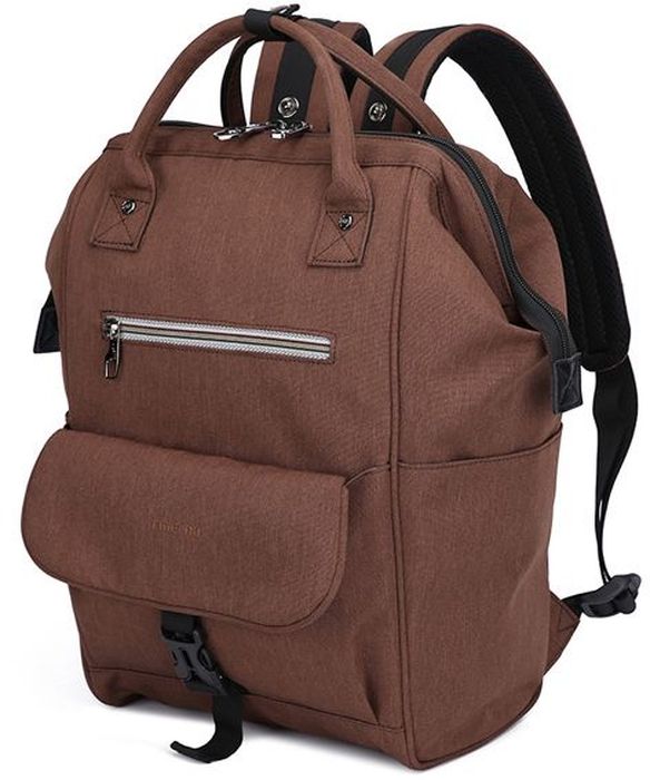 Tigernu T-B3184, Brown рюкзак для ноутбука 132000000155203 Tigernu T-B3184, Brown рюкзак для ноутбука 132000000155203Tigernu T-B3184 — универсальная модель, которая выполнена в стиле унисекс. Рюкзак подходит для использования в городе и за его пределами. Если вы ищите удобную модель для путешествий и поездок Tigernu T-B3184 — оптимальный выбор.Особенностью модели является возможность ее трансформации во вместительную сумку, которая открывается как саквояж. Рюкзак идеально подходит для использования в любое время года. Он выполнен из прочного, современного материала, устойчивого к промоканию и механическим повреждениям. Модель Tigernu T-B3184 отличается вместительностью, которую обеспечивает основное отделение с органайзером и многочисленными секциями, а также внешние карманы на молнии и защелке. По бокам расположены секции для термоса или бутылки с водой. Рюкзак обладает такими преимуществами, как:• удобные лямки и прочные ручки;• качественные, усиленные швы;• отделение для ноутбука и отсек для планшета;• боковой скрытый карман на спинке;• прочная двойная молния с возможностью использования кодового замка;• жесткая спинка.Модель хорошо держит форму не зависимо от степени ее наполненности.