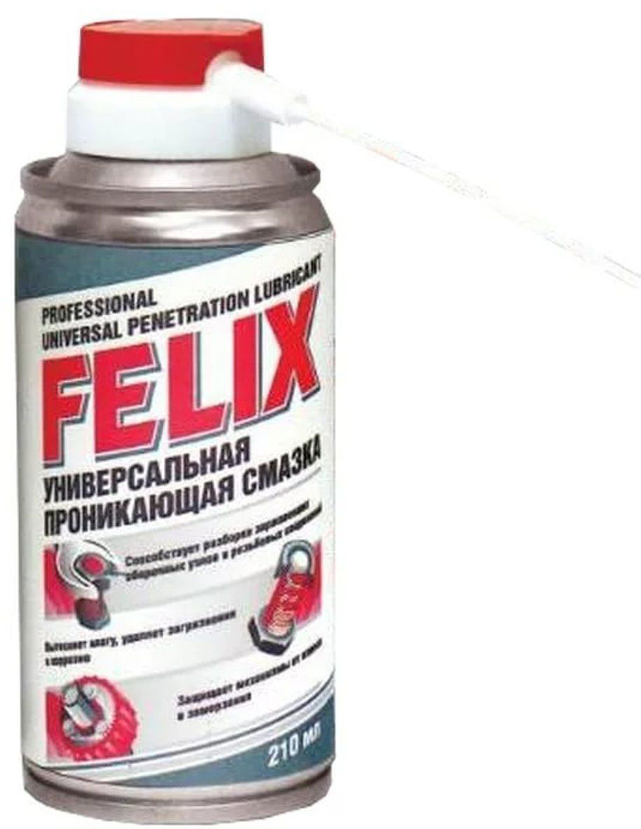 Силиконовая смазка Felix, 210 мл. 411041035411041035 Силиконовая смазка Felix, 210 мл. 411041035411041035Профессиональный состав для смазки замков, дверных петель, механических соединений, для обработки резиновых уплотнителей дверей, капота, багажника от замерзания. Сохраняет размер и эластичности уплотнителей.