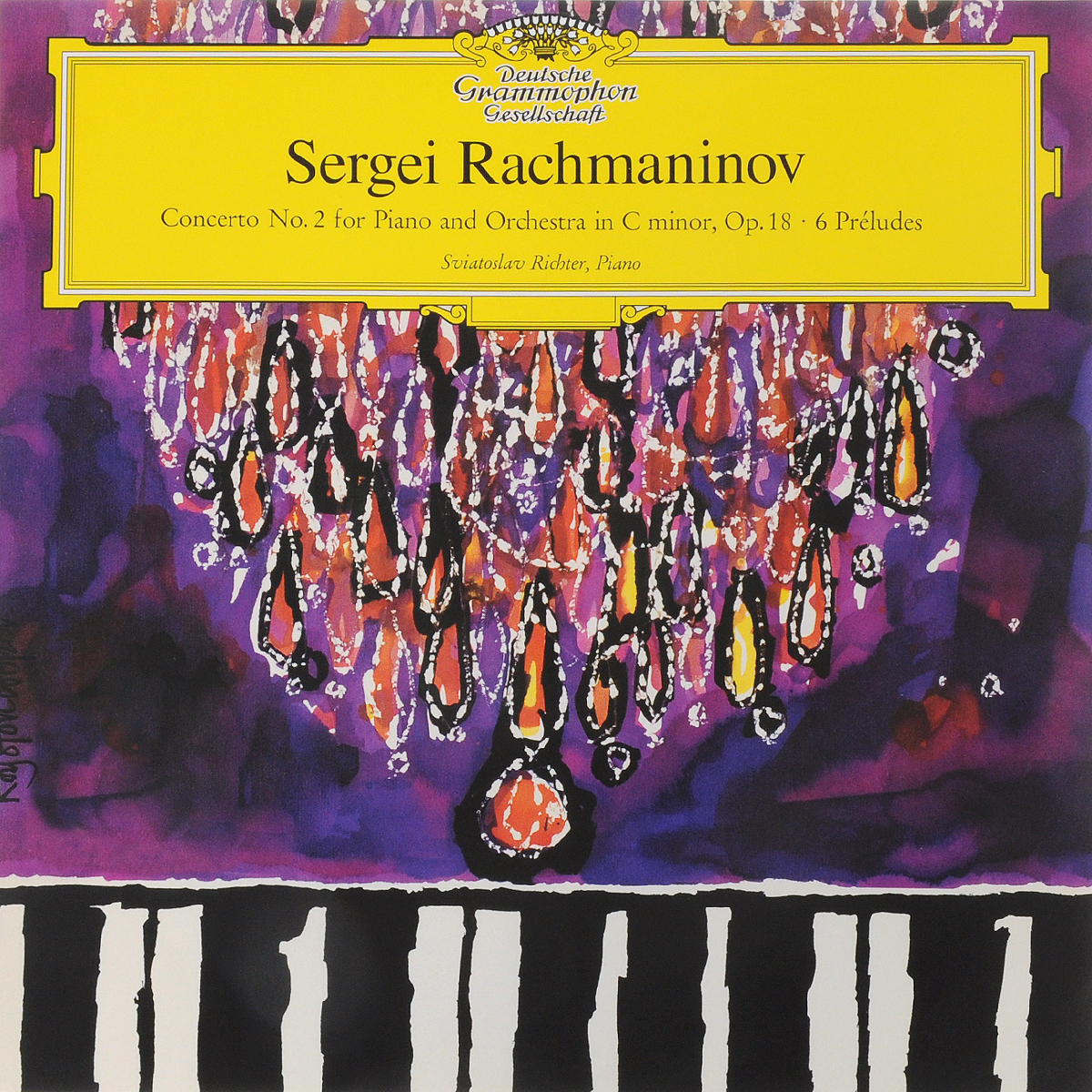 Richter, Sviatoslav Rachmaninov: Piano Concerto No.2; 6 Preludes (LP)
