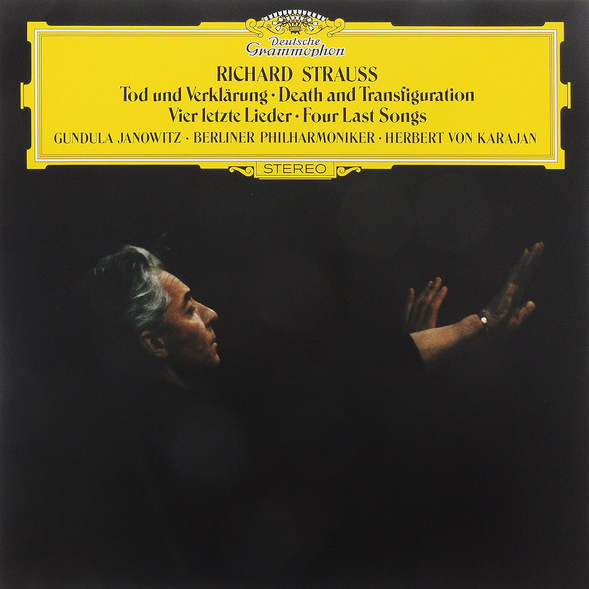 Karajan, Herbert von Strauss R. Tod Und Verklarung. Vier Letzte Lieder (LP)