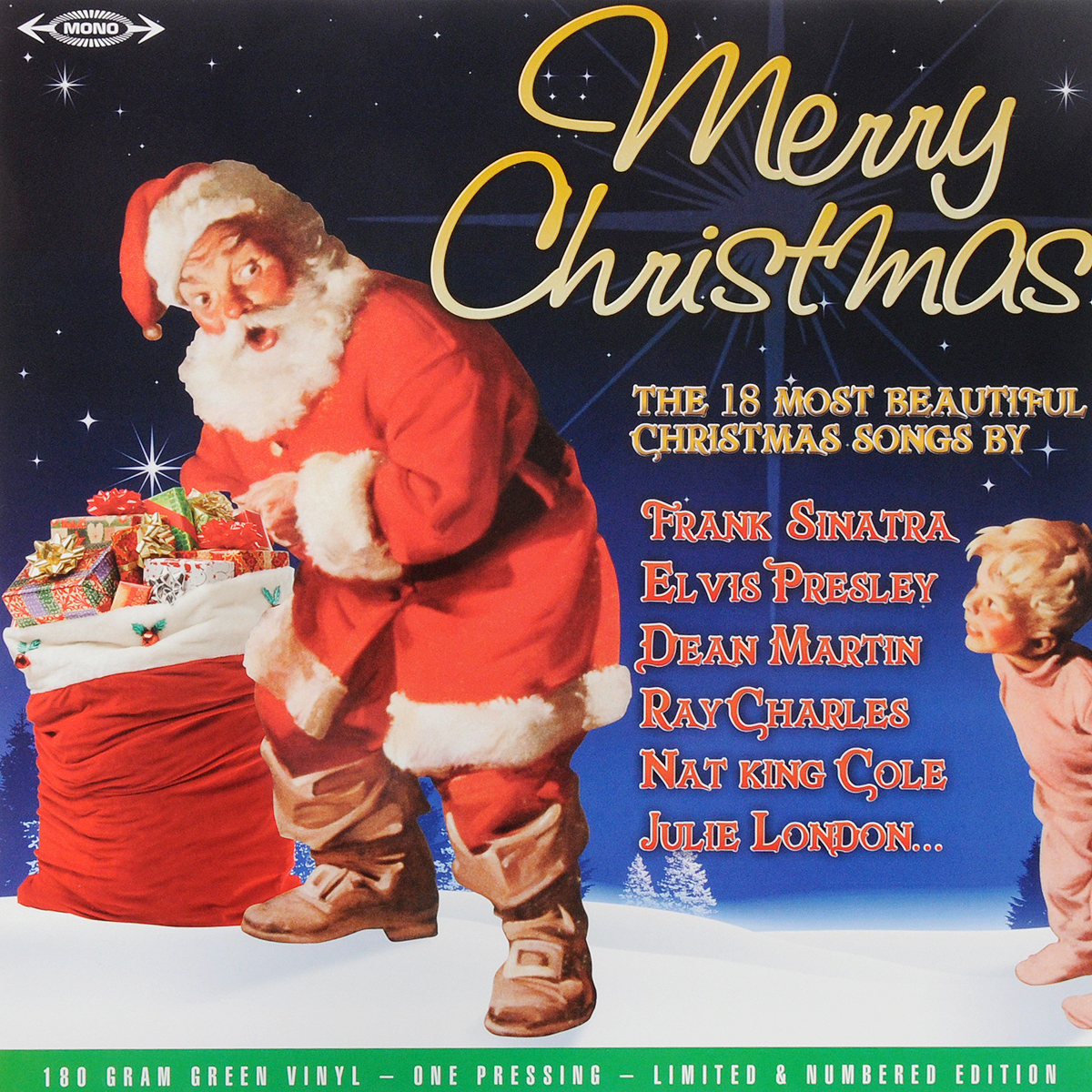 Фрэнк Синатра,Элвис Пресли,Перри Комо Merry Christmas (Green Vinyl) (LP) rat god