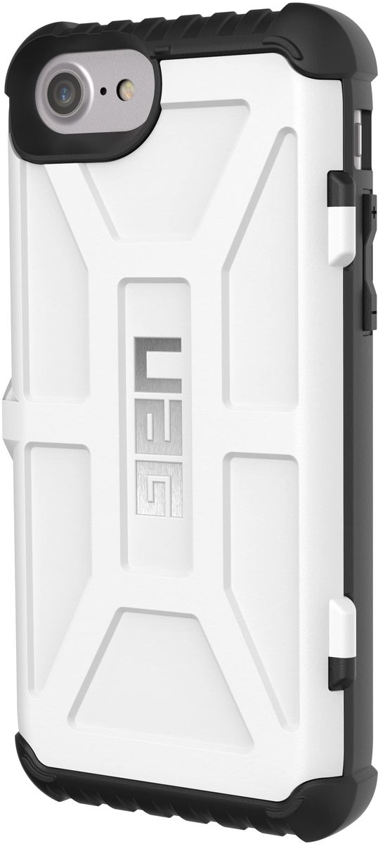 Urban Armor Gear Trooper чехол для Apple iPhone 8/7/6S, WhiteIPH8/7-T-WH Urban Armor Gear Trooper чехол для Apple iPhone 8/7/6S, WhiteIPH8/7-T-WHCовременный дизайн изделий отлично подходит к различным стилям в одежде: спортивный, повседневный, милитари и другие.Эти аксессуары повышенной прочности подходят как для обычной жизни, так для условий, требующих дополнительной защиты ваших устройств (спорт, строительство, узкопрофессиональная сфера деятельности).