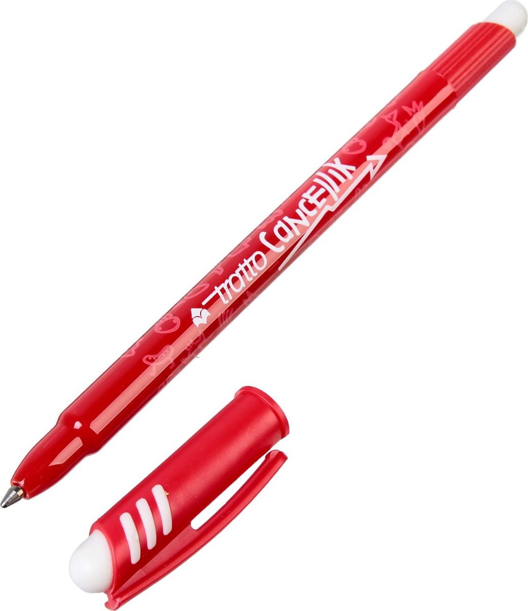 Tratto Ручка шариковая Ftratto Cancellik цвет чернил красный