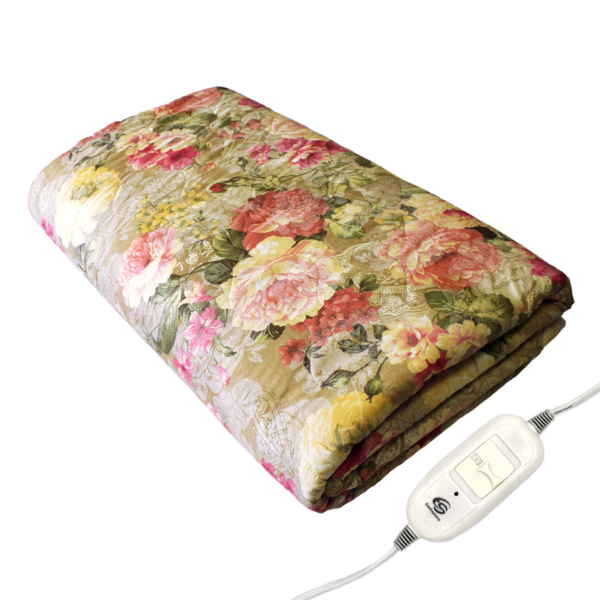 EcoSapiens Электроодеяло с инфракрасным прогревом Blanket 145 х 185 смES-411 EcoSapiens Электроодеяло с инфракрасным прогревом Blanket 145 х 185 смES-411Электроодеяло размером 185 см х 145 см, обогревает полноценно прогревать двуспальную кровать. Для подогрева постели в холодном доме, на даче или в прохладной городской квартире.Максимальная температура прогрева изделия не более 55 градусов. Дополнительный термодатчик для защиты от перегрева. Стандартный цвет. Хлопок с двух сторон, наполнитель термосинтепон. На распрямленном, зафиксированном изделии при положении 1 (подогрев) переключателя можно использовать длительное время. Карбоновая (инфракрасная) система нагрева. Дополнительная защита (термопара снизит температуру при достижении предельной разрешенной на 5 градусов, затем снова прогрев)Можно стирать в ручном режиме, вытащив провод за пределы емкости с водой. ; положения переключателя на пульте 0, 1 - 35 градусов, 2 - 55 градусов, 0.