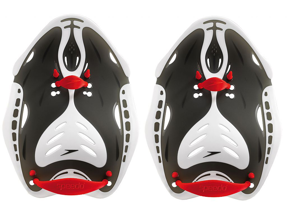Лопатки для гребли Speedo Biofuse Power Paddle Au, цвет: красный, серый, белый. Размер M73156004 Лопатки для гребли Speedo Biofuse Power Paddle Au, цвет: красный, серый, белый. Размер M73156004Лопатки для плавания Speedo Biofuse Power Paddle Au изготовлены из полипропилена и термопластичной резины. Лопатки перекрывают поверхность ладони, равномерно распределяя нагрузку от давления на воду по всей кисти. Основным назначением является обучение правильной гребковой технике, а также укрепление мышц рук, плечевого пояса и спины. Специальная форма лопаток обеспечивает максимальное удобство во время плавания.