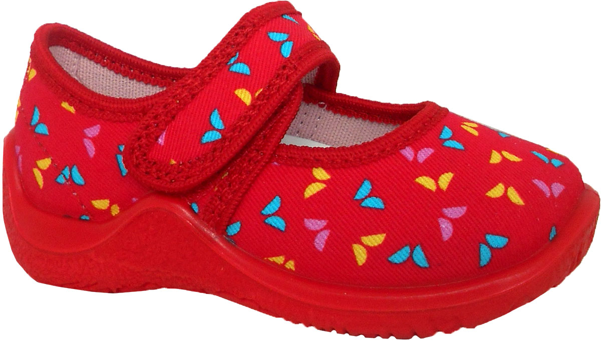 Туфли для девочки Kapika, цвет: красный. 21245ф-27. Размер 21
