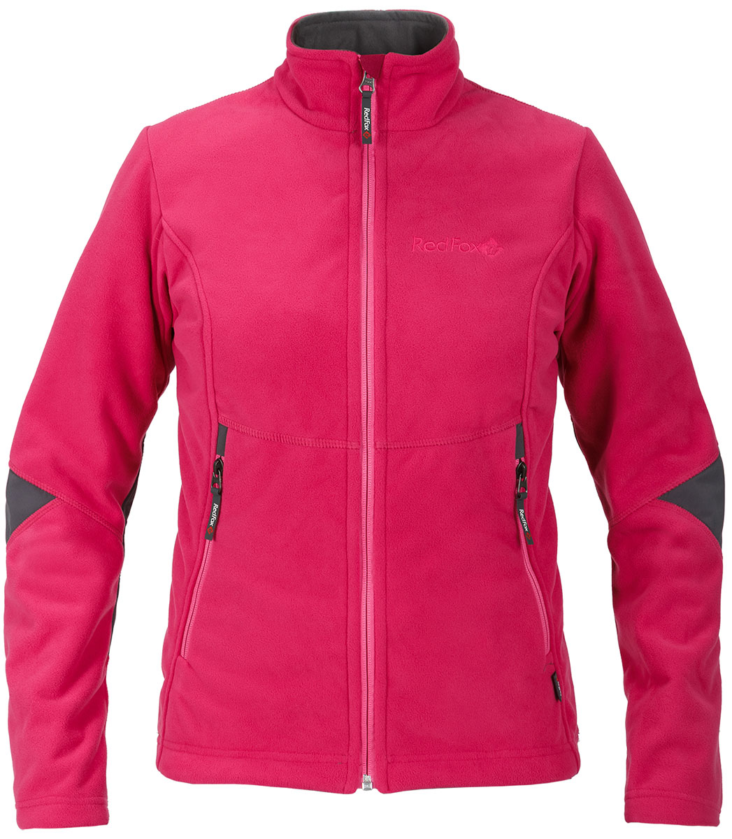 Куртка женская Red Fox, цвет: розовый. 1038183. Размер XS (42)1038183 Куртка женская Red Fox, цвет: розовый. 1038183. Размер XS (42)1038183Стильная и надежна куртка для защиты от холода и ветра при занятиях спортом, активном отдыхе и любых видах путешествий. Обеспечивает свободу движений, тепло и комфорт, может использоваться в качестве наружного слоя в холодную и ветреную погоду. Профилированная конструкция рукава для максимальной свободы движений. Усиления в локтевой зоне. Два боковых кармана на молнии. Плоские швы.