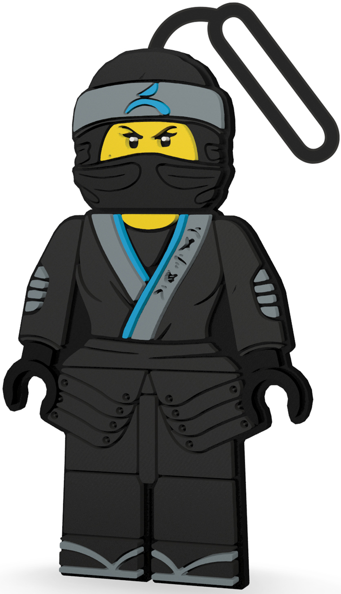 LEGO NINJAGO Бирка для багажа Nya51885 LEGO NINJAGO Бирка для багажа Nya51885Силиконовая бирка надежно крепится к багажу с помощью петли. Яркий и неповторимый дизайн сразу же привлечет внимание, и вы легко отыщите свой чемодан на транспортной ленте. Запишите свои контактные данные на обратной стороне бирки и можете не бояться, что ваш чемодан потеряется, ведь теперь работники аэропорта точно будут знать его хозяина.