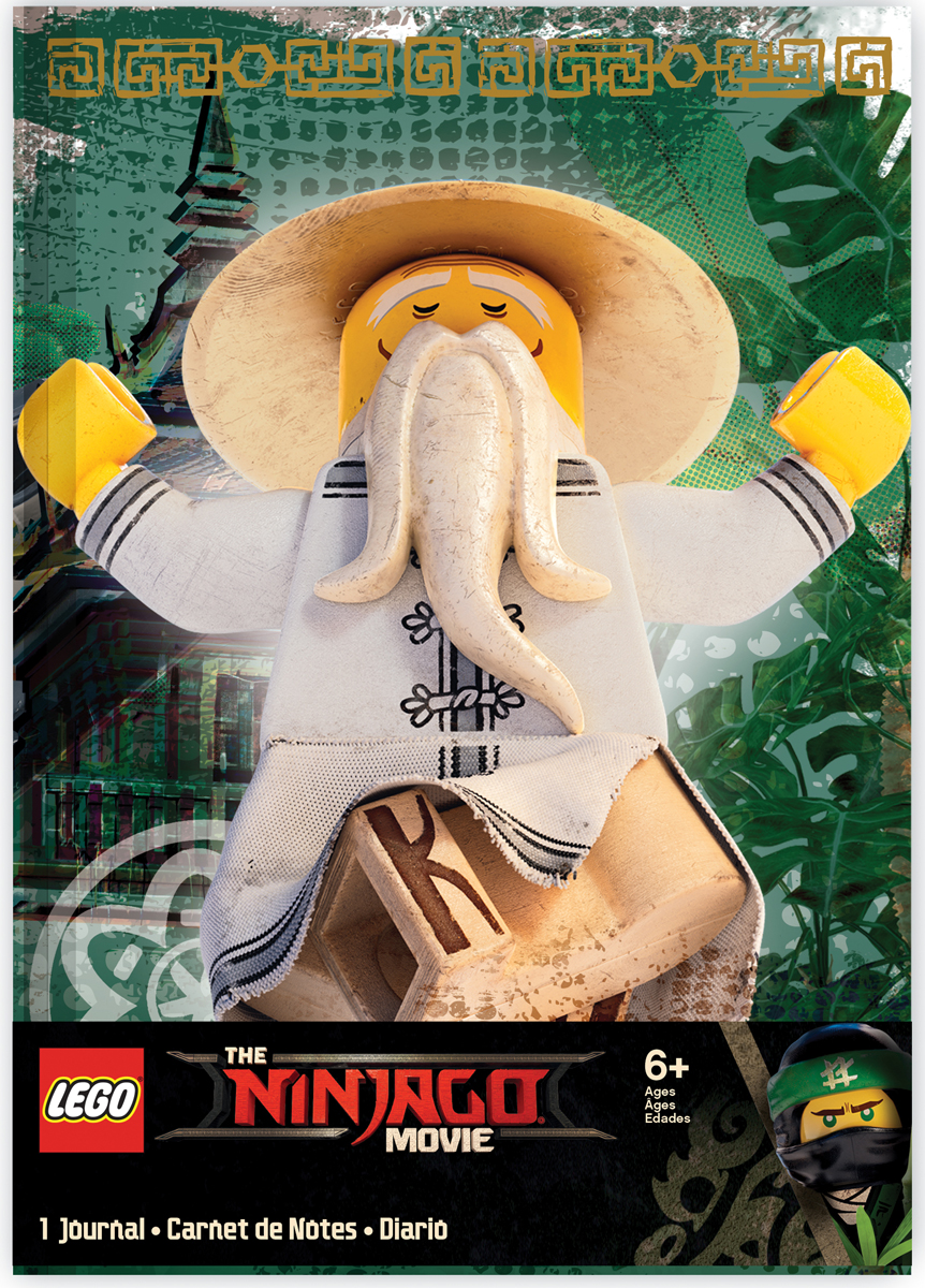 LEGO NINJAGO Блокнот Sensei Wu 96 листов в линейку51925 LEGO NINJAGO Блокнот Sensei Wu 96 листов в линейку51925Книгу для записей можно использовать в качестве ежедневника, блокнота для рисования, написания сочинений или важных событий. 96 листов, линейка, с резинкой.