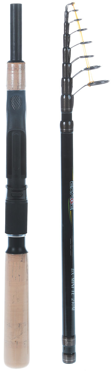 Удилище Shimano Exage BX STC Mini Tele Spinn, 210M, 10-30 гTEXBXMTS21M Удилище Shimano Exage BX STC Mini Tele Spinn, 210M, 10-30 гTEXBXMTS21MExage BX STC - удивительное качество по доступной цене в линейке телескопических и мини-телескопических удилищ. Бланк XT60, кольца Shimano Hardlite Aero, жесткий тубус для хранения. Усовершенствованный катушкодержатель Vibraspot, чтобы чувствовать тонкую поклевку. Это удилище для рыболовов, желающих высшего качества с минимумом неудобств при транспортировке.