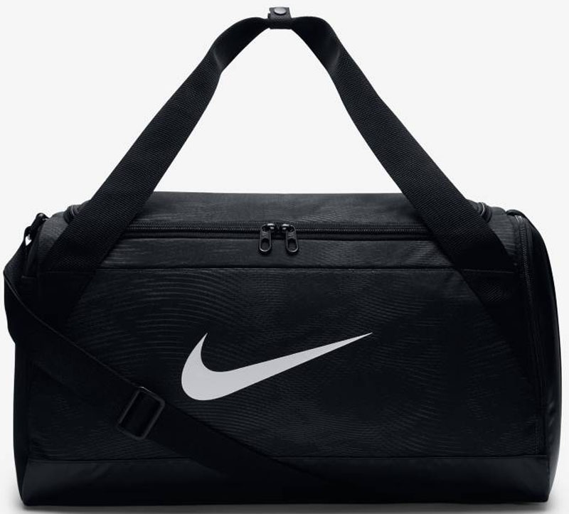 Сумка Nike Duff-Gfx, цвет: черный. BA5433-010BA5433-010 Сумка Nike Duff-Gfx, цвет: черный. BA5433-010BA5433-010Спортивная сумка предназначена для носки в спортивный зал и путешествий. Выполнена из 100% высокопрочного полиэстера. Центральное отделение и боковые карманы закрываются молнией. Сумка с прочным дном и внутренним защитным покрытием. Предусмотрена текстильная ручка с мягкой накладкой и съемный плечевой ремешок.