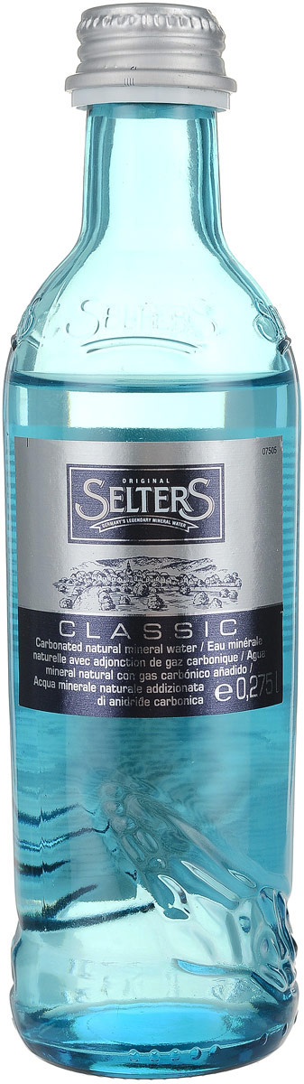 Selters вода минеральная газированная, 0,275 л стеклоWSLTCL-027B24 Selters вода минеральная газированная, 0,275 л стеклоWSLTCL-027B24Вода минеральная питьевая лечебно-столовая газированная Selters.