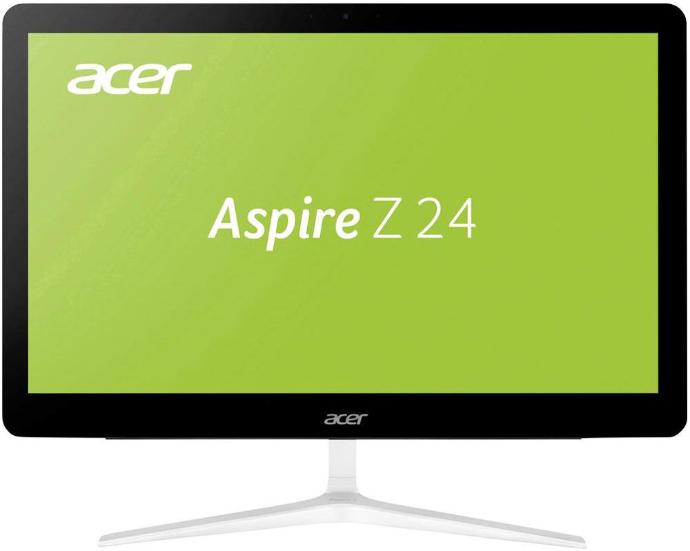 Acer Aspire Z24-880, Black моноблок (DQ.B8TER.002)DQ.B8TER.002 Acer Aspire Z24-880, Black моноблок (DQ.B8TER.002)DQ.B8TER.002Роскошный тонкий корпус делают Acer Aspire Z24-880 не только источником качественных развлечений, но и превосходным дополнением для интерьера.Ультратонкий дизайн экономит место на столе и элегантно дополняет интерьер благодаря V-образной металлической подставке.Два фронтальных стереодинамика направлены прямо на вас, что позволит вам насладиться четким звучанием. Технология Dolby Audio Premium делает развлечения еще ярче благодаря непревзойденному качеству звучания. Технология автоматически настраивает звук для обеспечения качества домашнего кинотеатра с объемным звучанием - насыщенный стереозвук с эффектом погружения.Расширить функциональность Aspire Z24 позволит множество портов для дополнительных устройств.Благодаря разрешению Full HD 1080p экран обеспечивает реалистичную четкость изображения при широком угле обзора.Память Intel Optane это новый тип памяти, который повышает производительность благодаря связи между оперативной и постоянной памятью и обеспечивает потрясающее быстродействие системы.Теперь общаться со своими родными и близкими еще приятнее благодаря вебкамере и двум микрофонам.Технологии Acer BlueLightShield и Flickerless позволят снизить нагрузку на зрение при долгой работе за компьютером.Точные характеристики зависят от модели.Компьютер сертифицирован EAC и имеет русифицированную клавиатуру и Руководство пользователя.