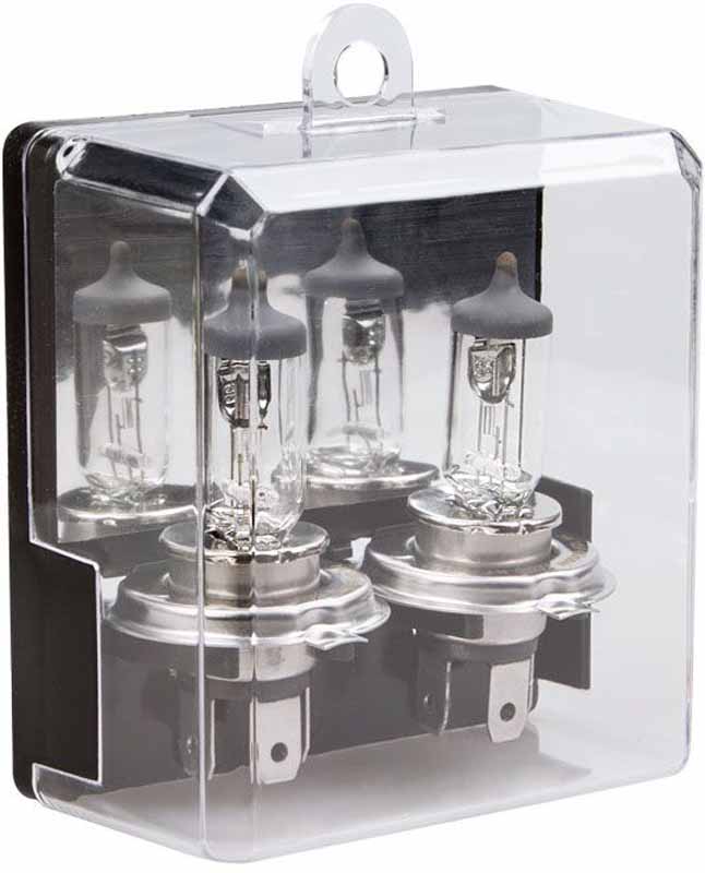 Лампа автомобильная галогенная Kraft Pro Long Life, H4, 12V, 55W (P43t), 2 штКТ 700213 Лампа автомобильная галогенная Kraft Pro Long Life, H4, 12V, 55W (P43t), 2 штКТ 700213Уникальная технология производства, а также особая концентрация газа внутри колбы лампы, в состав которого входят инертные газы, обеспечивают срок службы, превышающий стандартный почти в 2 раза.