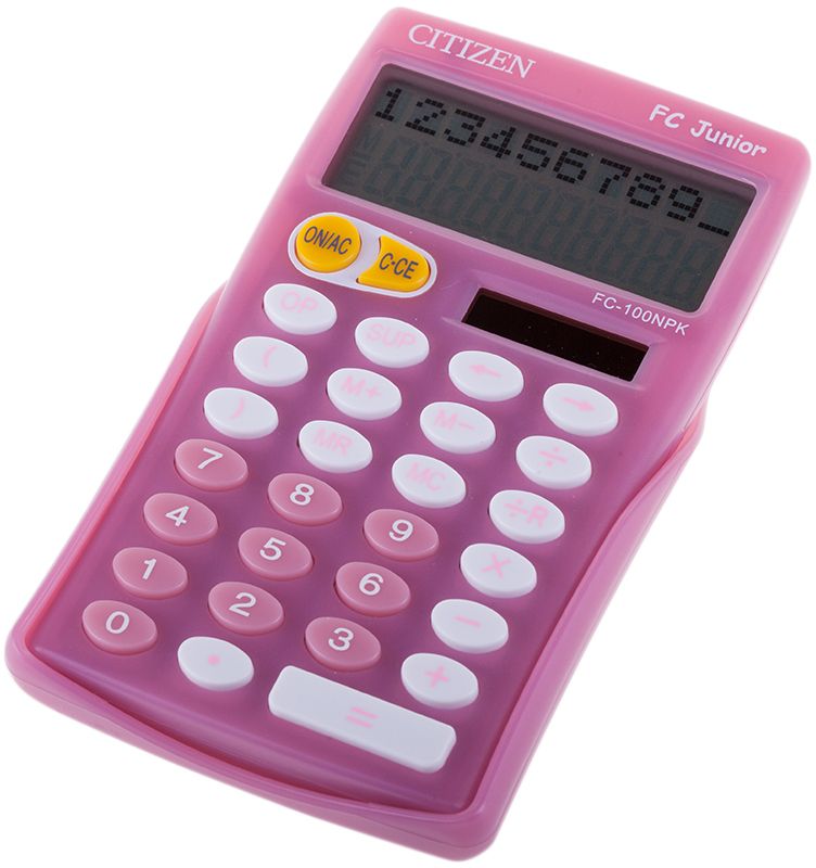 Citizen Настольный калькулятор FC-100N цвет розовый