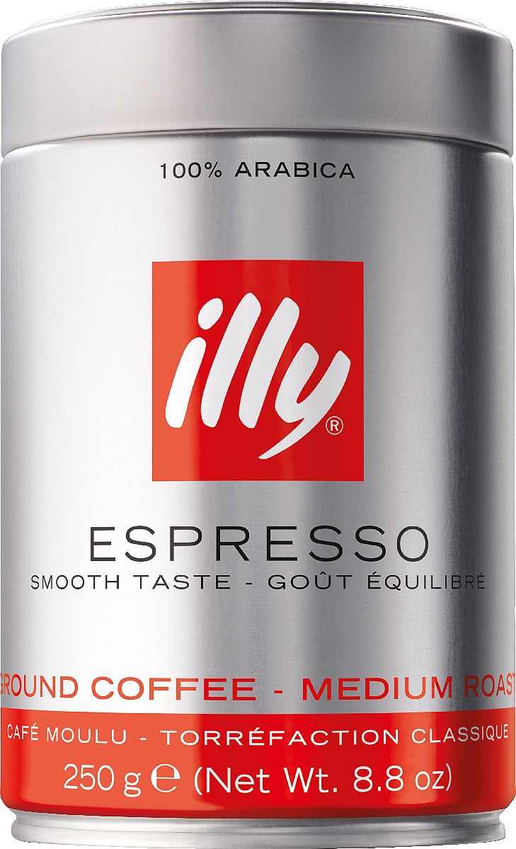 Illy Espresso кофе молотый средней обжарки, 250 г6856 (0723) Illy Espresso кофе молотый средней обжарки, 250 г6856 (0723)Отличительный вкус illy: сбалансированный, мягкий и бархатистый, с приятной сладостью, нотами фруктов, карамели и шоколада. Подходит для любых способов приготовления.