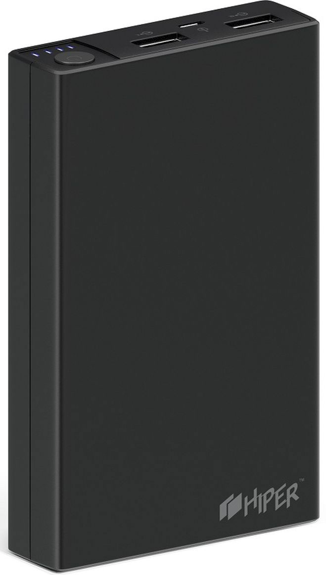HIPER RP12500, Black внешний аккумулятор (12500 мАч)