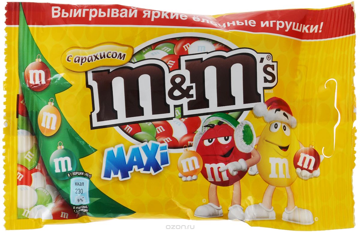 M&Ms драже с арахисом, 70 г79003060_новогодний дизайн M&Ms драже с арахисом, 70 г79003060_новогодний дизайнДраже M&Ms с арахисом - это больше веселых моментов для тебя и твоих друзей! Разноцветные драже можно съесть самому или разделить с друзьями. В любом случае, вкус отличного молочного шоколада и арахиса подарит тебе удовольствие и радость.Уважаемые клиенты! Обращаем ваше внимание, что полный перечень состава продукта представлен на дополнительном изображении.