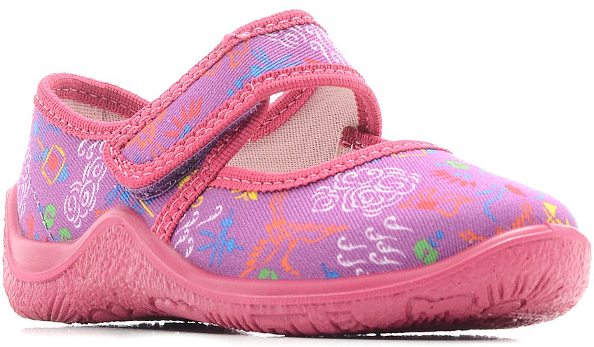 Туфли для девочки Kapika, цвет: сиреневый. 22245ф-32. Размер 23