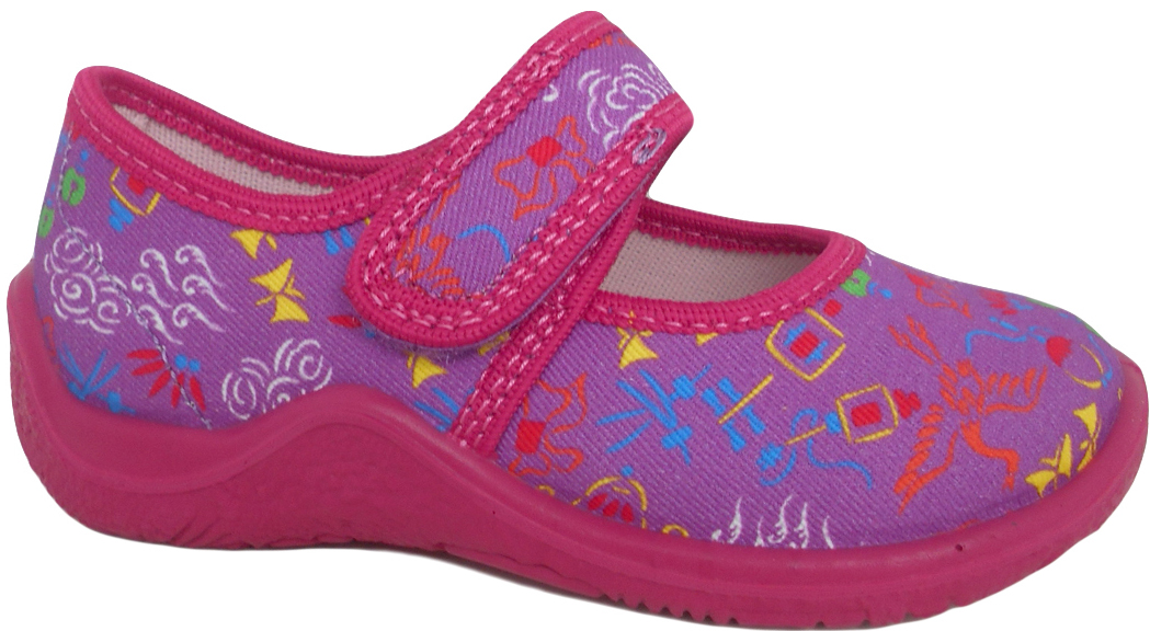 Туфли для девочки Kapika, цвет: сиреневый. 21245ф-25. Размер 21