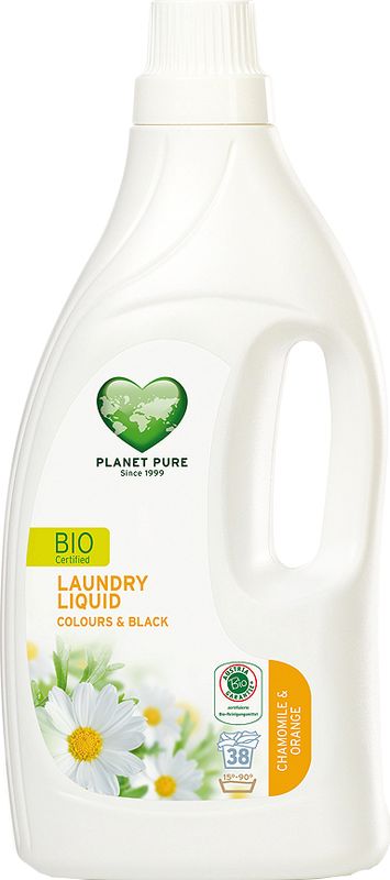 Средство для стирки Planet Pure, для цветного и черного белья, 1,55 л9120001465521 Средство для стирки Planet Pure, для цветного и черного белья, 1,55 л9120001465521BIO Средство для стирки окрашенных вещей Planet Pure РОМАШКА и АПЕЛЬСИН подарено нам самой природой. Мощные растительные экстракты-сапонины на основе мыльного ореха очищают вашу одежду эффективно и мягко. Они не содержат вредных химических веществ и, таким образом, сохраняют ваше здоровье и окружающую среду. Особенности: Растительное происхождение; Проверено дерматологами; Без синтетических отдушек; Без энзимов; Без парабенов; Без ГМО; Без нефтепродуктов; Без отбеливающих реагентов; Без тестов на животных.