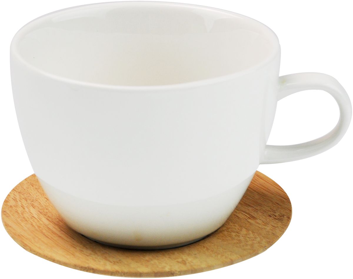 Кружка GiftnHome, с подставкой, 450 мл. M-450 BambooM-450 Bamboo Кружка GiftnHome, с подставкой, 450 мл. M-450 BambooM-450 BambooНабор 2пр,: кружка с подставкой-крышкой, из бамбука, 420 г, 450 мл