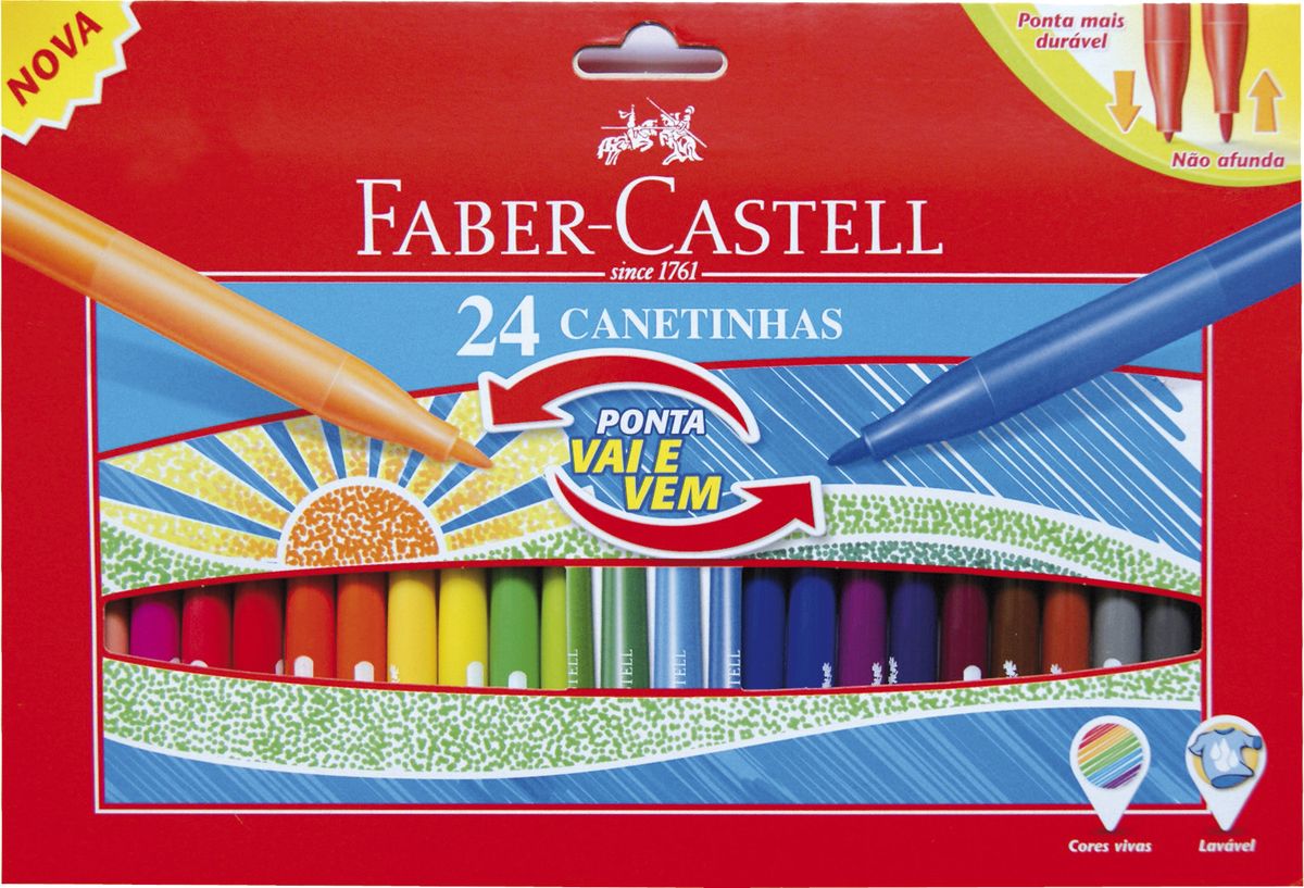 Faber-Castell Набор фломастеров 24 шт