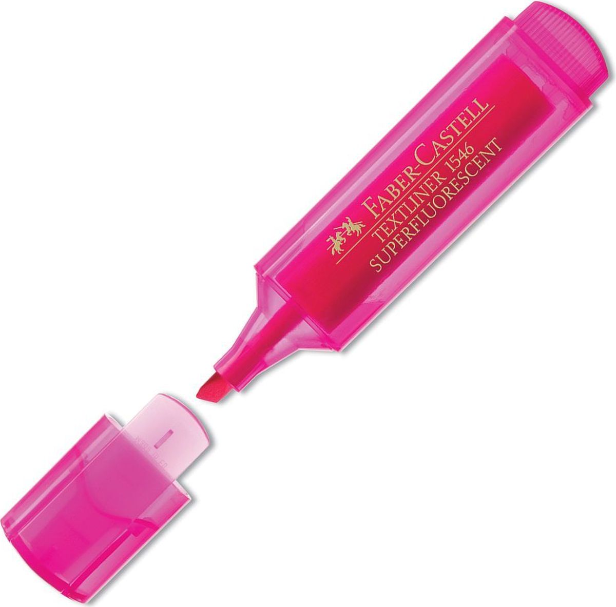 Faber-Castell Текстовыделитель 1546 флуоресцентный цвет розовый154628 Faber-Castell Текстовыделитель 1546 флуоресцентный цвет розовый154628Текстовыделитель 1546 флуоресцентный,• очень качественный суперфлуоресцентныймаркер• идеальный для всех видов бумаги• универсальные чернила на водной основе• линия маркировки шириной 5, 2 или 1 мм
