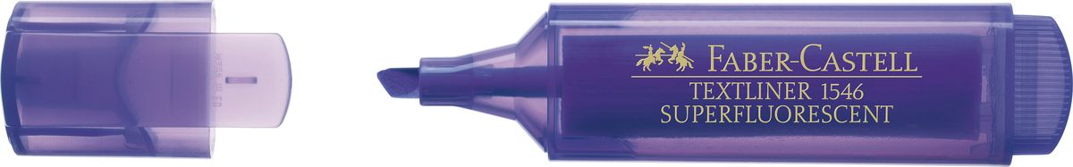 Faber-Castell Текстовыделитель 1546 флуоресцентный цвет фиолетовый154636 Faber-Castell Текстовыделитель 1546 флуоресцентный цвет фиолетовый154636Текстовыделитель 1546 флуоресцентный,• очень качественный суперфлуоресцентныймаркер• идеальный для всех видов бумаги• универсальные чернила на водной основе• линия маркировки шириной 5, 2 или 1 мм