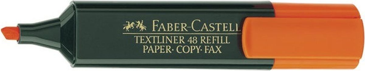 Faber-Castell Текстовыделитель 1548 цвет оранжевый154815 Faber-Castell Текстовыделитель 1548 цвет оранжевый154815Текстовыделитель 1548,• очень качественный маркер• возможность повторного наполнения• чернила на водной основе• идеален для всех видов бумаги• линия маркировки шириной 5, 2 или 1 мм• 6 интенсивных цветов