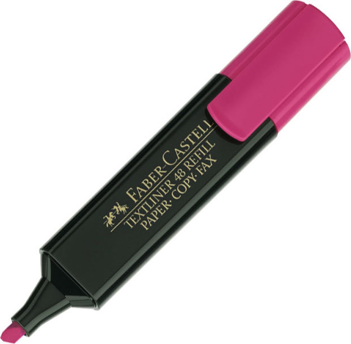 Faber-Castell Текстовыделитель 1548 цвет розовый154828 Faber-Castell Текстовыделитель 1548 цвет розовый154828Текстовыделитель 1548,• очень качественный маркер• возможность повторного наполнения• чернила на водной основе• идеален для всех видов бумаги• линия маркировки шириной 5, 2 или 1 мм• 6 интенсивных цветов