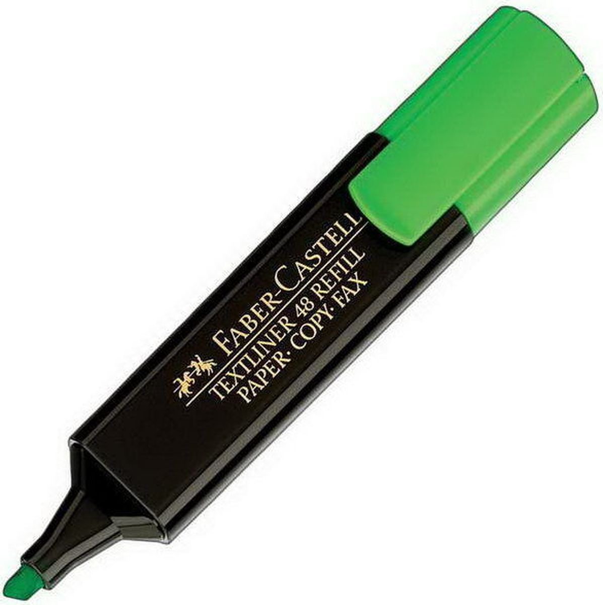 Faber-Castell Текстовыделитель 1548 цвет зеленый154863 Faber-Castell Текстовыделитель 1548 цвет зеленый154863Текстовыделитель 1548,• очень качественный маркер• возможность повторного наполнения• чернила на водной основе• идеален для всех видов бумаги• линия маркировки шириной 5, 2 или 1 мм• 6 интенсивных цветов