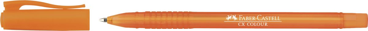 Faber-Castell Ручка роллер СX5 0,7 мм цвет чернил оранжевый247015 Faber-Castell Ручка роллер СX5 0,7 мм цвет чернил оранжевый247015Роллер CX5 Colour,• эргономичная область захвата• низковязкостные чернила (semi-gel)• привлекательные прозрачные цвета корпуса• вентиляционный колпачок с упругим клипом• наконечник 1.0 мм, цвет оранжевый