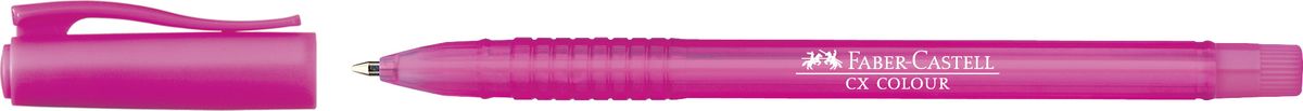 Faber-Castell Ручка роллер СX5 0,7 мм цвет чернил розовый247028 Faber-Castell Ручка роллер СX5 0,7 мм цвет чернил розовый247028Роллер CX5 Colour,• эргономичная область захвата• низковязкостные чернила (semi-gel)• привлекательные прозрачные цвета корпуса• вентиляционный колпачок с упругим клипом• наконечник 1.0 мм, цвет розовый