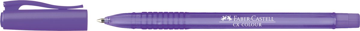 Faber-Castell Ручка роллер СX5 0,7 мм цвет чернил фиолетовый247037 Faber-Castell Ручка роллер СX5 0,7 мм цвет чернил фиолетовый247037Роллер CX5 Colour,• эргономичная область захвата• низковязкостные чернила (semi-gel)• привлекательные прозрачные цвета корпуса• вентиляционный колпачок с упругим клипом• наконечник 1.0 мм, цвет фиолетовый