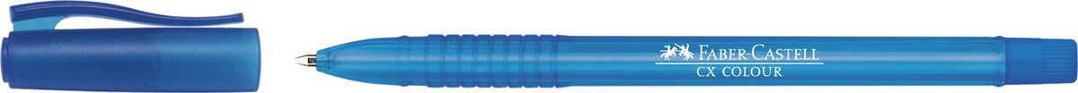 Faber-Castell Ручка роллер СX5 0,7 мм цвет чернил голубой247051 Faber-Castell Ручка роллер СX5 0,7 мм цвет чернил голубой247051Роллер CX5 Colour,• эргономичная область захвата• низковязкостные чернила (semi-gel)• привлекательные прозрачные цвета корпуса• вентиляционный колпачок с упругим клипом• наконечник 1.0 мм. цвет голубой