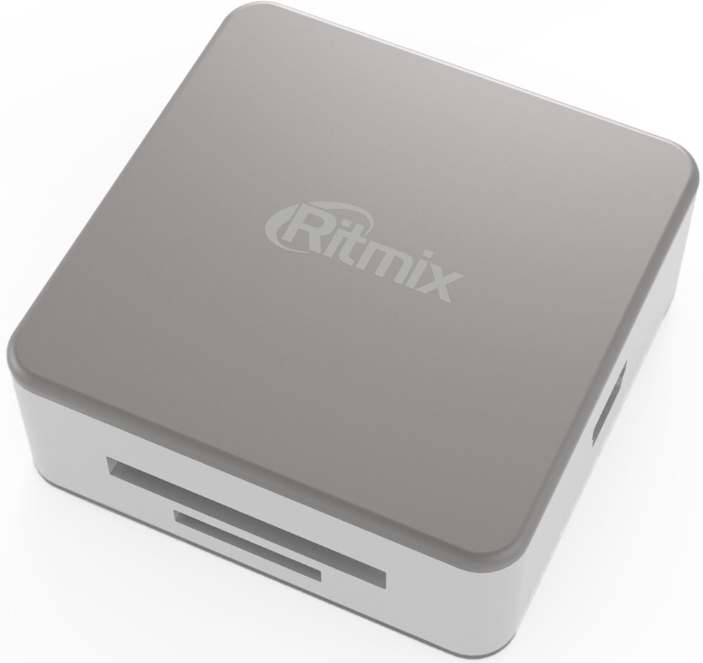 Ritmix CR-2051, Silver White картридер