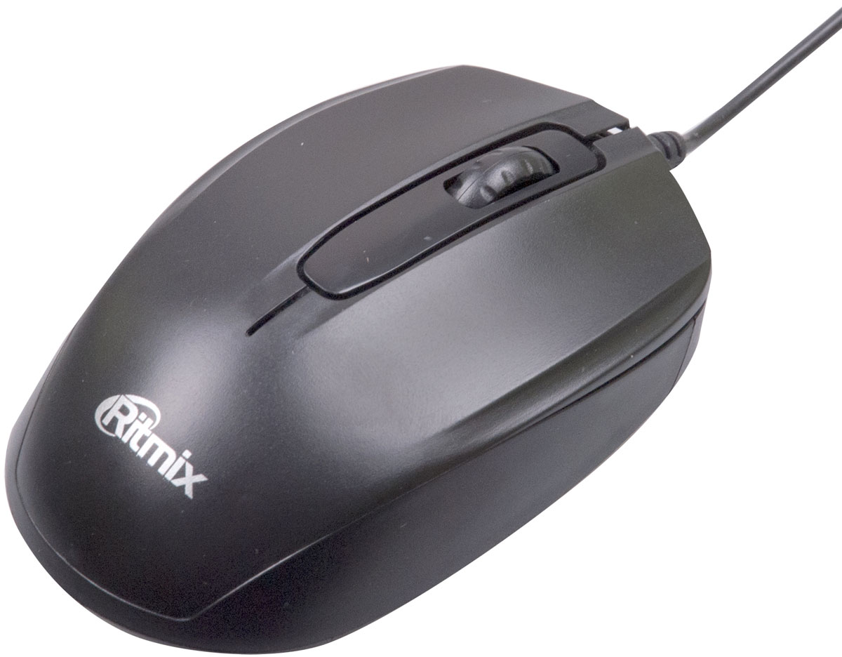 Ritmix ROM-200, Black мышь