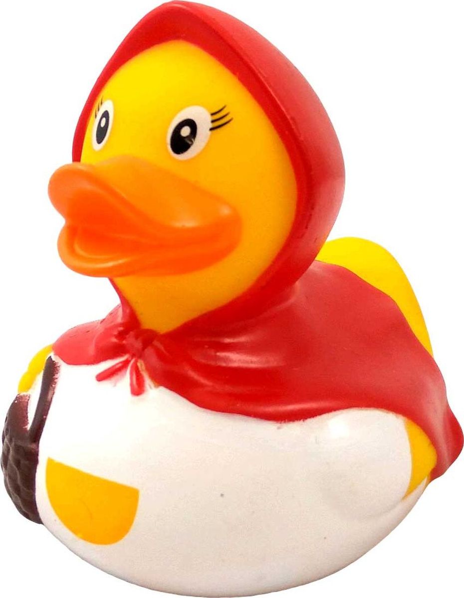 Funny Ducks Игрушка для ванной Уточка Красная шапочка