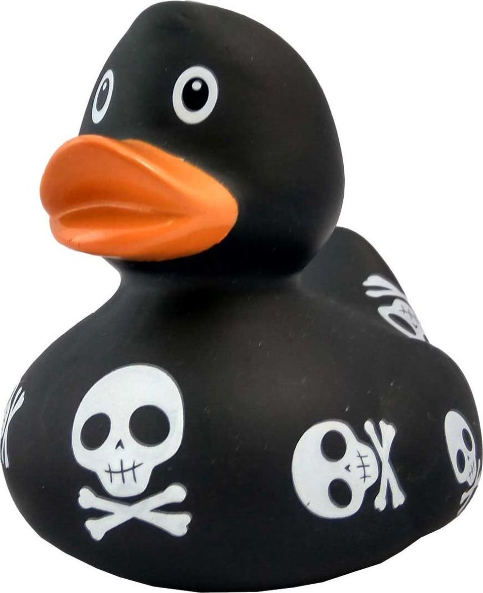 Funny Ducks Игрушка для ванной Уточка с черепами