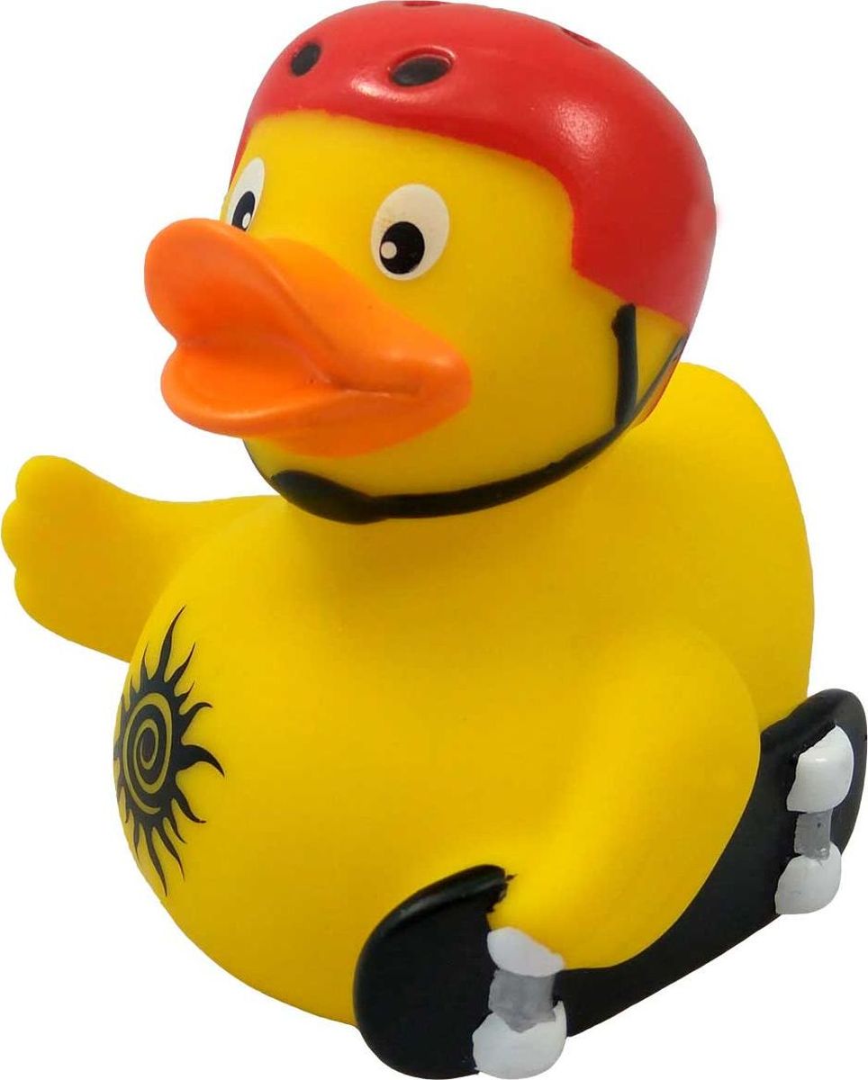 Funny Ducks Игрушка для ванной Уточка Скейтбордер